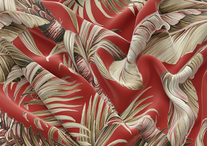 Tripura, Cinnabar - Made to Measure Curtain - Image 4